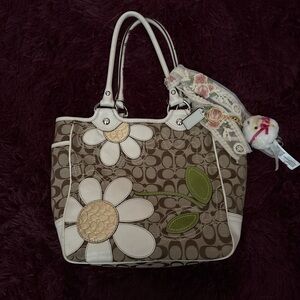 Coach floral limited edition y2k bag